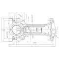 KM871716H02 Bearing Support for KONE MX18 Motors